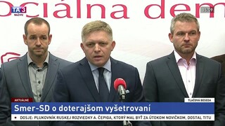 TB strany Smer-SD o doterajšom vyšetrovaní Kuciakovej vraždy