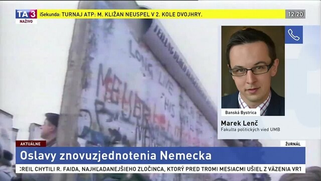 M. Lenč o oslavách znovuzjednotenia Nemecka