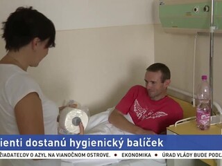 Toaletný papier i mydlo. Pacienti už dostávajú sľúbené balíčky