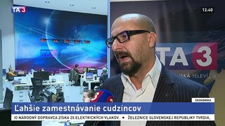 R. Maxin o zjemnení pravidiel pri zamestnávaní cudzincov