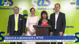 TB predstaviteľov opozičných strán o pomeroch v RTVS