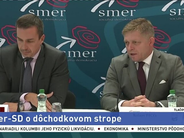 TB R. Fica a E. Tomáša o dôchodkovom strope