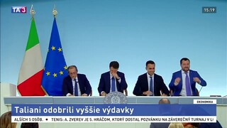 Taliansko neustúpilo, napriek obrovskému dlhu zvyšuje výdavky