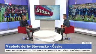 ŠTÚDIO TA3: T. Pešír o zápase v Lige národov