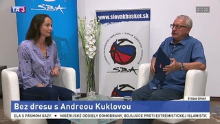 ŠTÚDIO ŠPORT: Bez dresu s Andreou Kuklovou