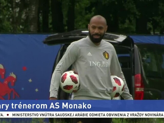 Henry sa posadil na trénerskú lavičku, bude viesť AS Monako