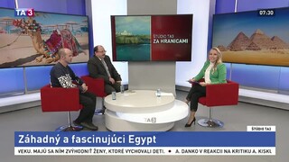 ŠTÚDIO TA3 Za hranicami: J. Hudec a J. Okál o Egypte