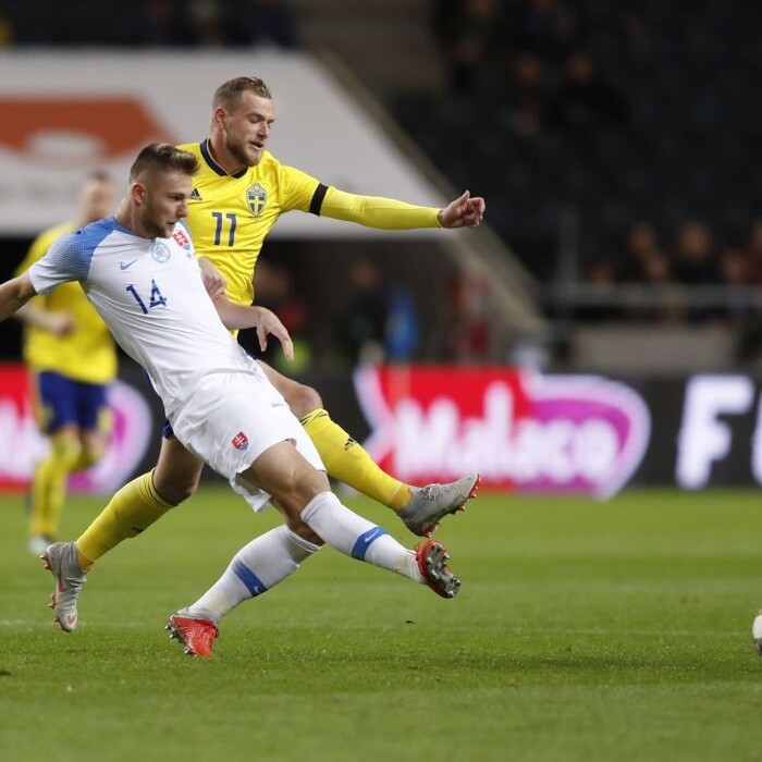 Slováci so severanmi remizovali, vyrovnávajúci gól strelil Rusnák