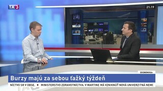 Ekonomika+ o náročnom týždni na burzách