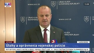 TB P. Gajdoša a M. Migáta o Vojenskej polícii