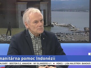 ŠTÚDIO TA3: D. Zupka o humanitárnej pomoci pre Indonéziu