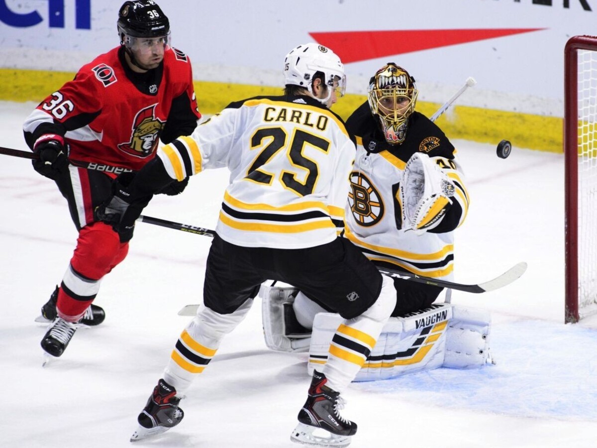 NHL: Boston prerušil sériu Ottawy, Pánik iba na tribúne