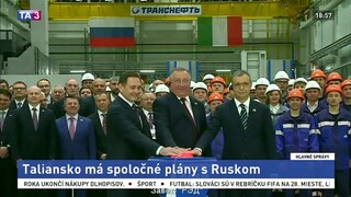 Conte a Putin spolu otvorili taliansko-ruskú továreň v regióne Ural
