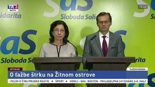 TB strany SaS o ťažbe štrku na Žitnom ostrove