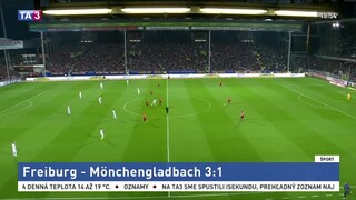 Futbalisti Freiburgu triumfovali v nemeckej bundeslige