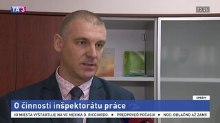 M. Foltín o činnosti inšpektorátu práce