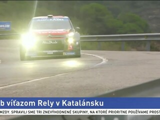 Na rely v Katalánsku triumfoval Francúz Loeb na Citroene
