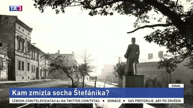 Hľadajú Štefánikovu sochu,  zmizla už v roku 1972