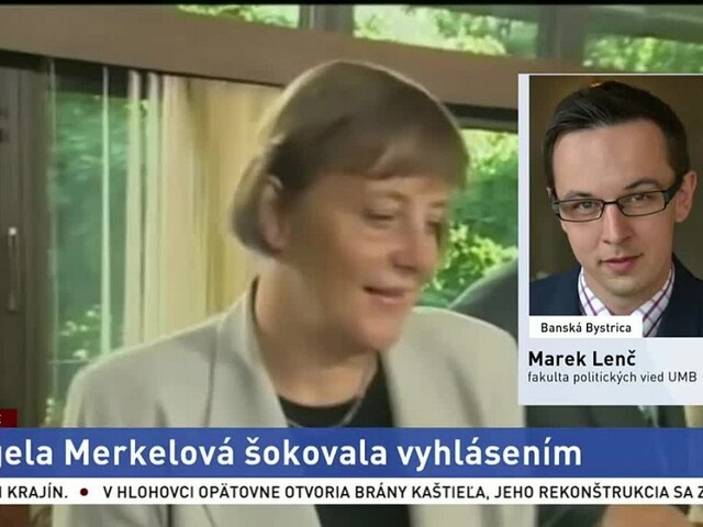 Politológ M. Lenč o Merkelovej konci vo vedení CDU
