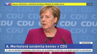 TB A. Merkelovej o konci na čele CDU