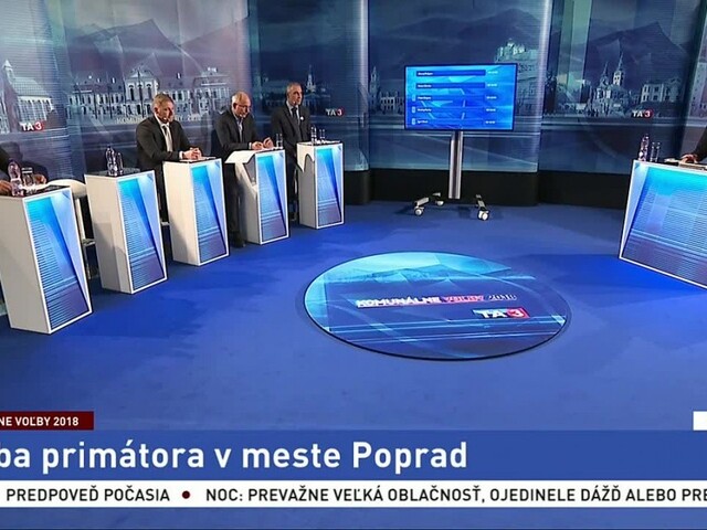 Voľba primátora v meste Poprad / Voľba starostu MČ Bratislava-Ružinov