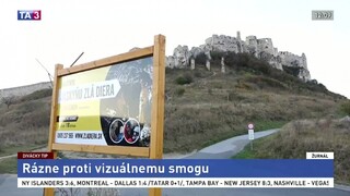 Pútač spod Spišského hradu musí ísť preč, rozhodli pamiatkári