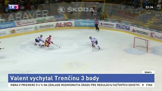 Valent vychytal Trenčínu body, oceliari na nich nestačili