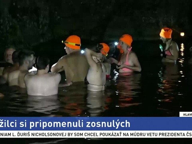 Otužilci si pripomenuli tých, ktorých život si vzala voda