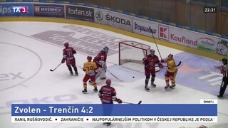 Zvolen doma triumfoval, Dukla odpovedala až za stavu 4:0