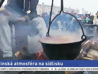 Vo Vrakuni vládla dedinská atmosféra, medzi panelákmi varili kapustnicu