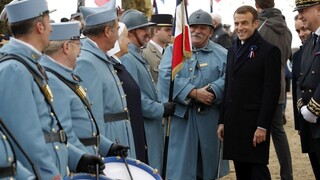 Macron si uctil obete prvej svetovej vojny v Morhange