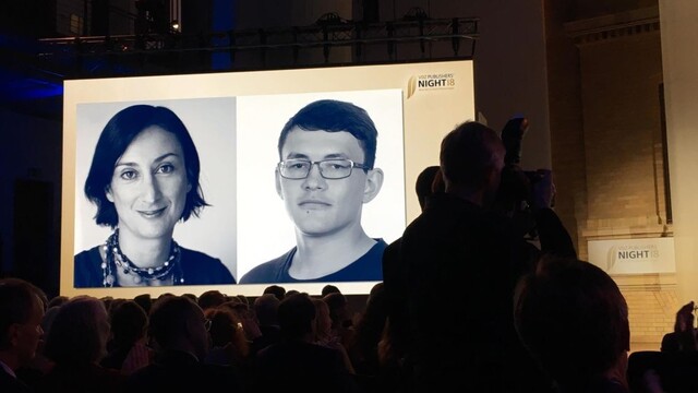 Novinárom Galiziovej a Kuciakovi udelili cenu in memoriam