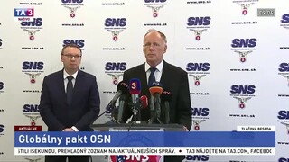 TB J. Pašku a T. Bernaťáka o Globálnom pakte OSN pre migráciu
