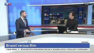 HOSŤ V ŠTÚDIU: T. Púchly o spore Bruselu a Ríma