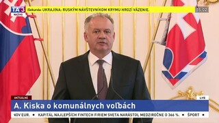 Vyhlásenie prezidenta A. Kisku ku komunálnym voľbám