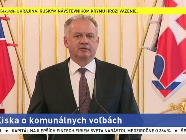 Vyhlásenie prezidenta A. Kisku ku komunálnym voľbám