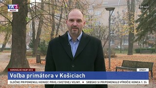 Povolebné štúdio s víťazom volieb v Košiciach J. Polačekom