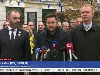 TB M. Valla, víťaza v boji o post primátora Bratislavy