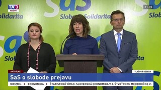 TB predstaviteľov SaS o slobode prejavu