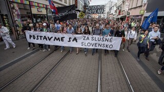 Demonštrácia obmedzí dopravu v Bratislave. Pozrite sa, ako