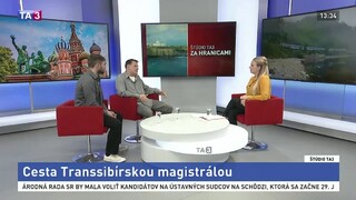 ŠTÚDIO TA3 Za hranicami: M. Šmátrala a M. Tlelka o Transsibírskej magistrále