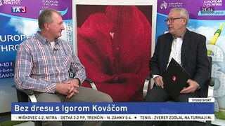 ŠTÚDIO ŠPORT: Bez dresu s Igorom Kováčom