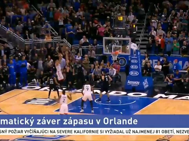 Dramatický záver zápasu v Orlande, rozhodovali sekundy