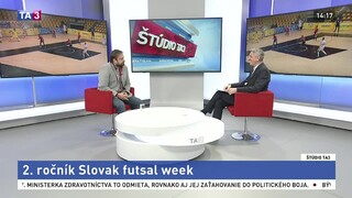 HOSŤ V ŠTÚDIU: D. Dobšovič o druhom ročníku Slovak futsal weeku