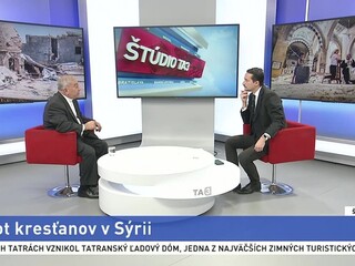 HOSŤ V ŠTÚDIU: A. Chahda o živote kresťanov v Sýrii
