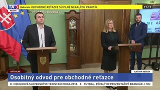 TB A. Danka a G. Matečnej o osobitnom odvode pre obchodné reťazce