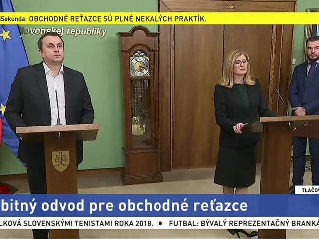 TB A. Danka a G. Matečnej o osobitnom odvode pre obchodné reťazce