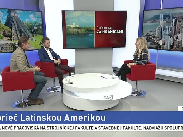 ŠTÚDIO TA3 Za hranicami: Ľ. Fellner a M. Hertlík o Južnej Amerike