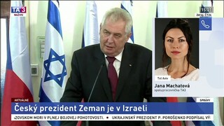 J. Machatová o českej delegácii na návšteve v Izraeli