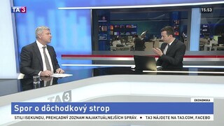 I. Šramka o sporoch v návrhu na dôchodkový strop